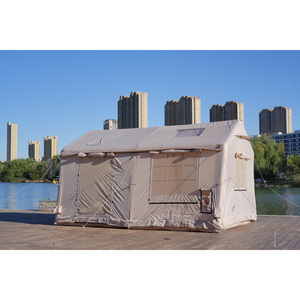 Bán buôn 6/8/10 người tự thổi phồng Lều nhiệm vụ nặng nề 4 mùa nơi trú ẩn với có thể tháo rời mái hiên - Product Image 3