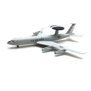 Modèle d'avion en alliage Boeing <span class=keywords><strong>E</strong></span>-<span class=keywords><strong>3</strong></span> <span class=keywords><strong>Sentry</strong></span> AWACS américain 1/200, avion de prévention des accidents aériens, collection d'objets de décoration - Product Image 5