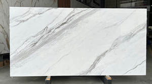 Chất lượng cao cà phê phòng khách phòng ngủ thiên hà trắng 1600*3200*12mm tấm kết cấu thiêu kết đá bảng - Product Image 5