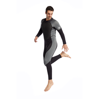 Combinaison de plongée en néoprène SBR SCR CR 3 mm à manches longues pour la plongée, le surf, la natation, la plongée avec tuba et la pêche sous-marine, modèle 2025