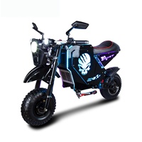 Motocicleta Eléctrica de Alta Velocidad para Adultos, 10000W, Doble Tracción, Neumático Todoterreno de 14 Pulgadas, Freno de Aceite Hidráulico XOD, Velocidad Máxima de 90 km/h, E Moto