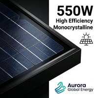 Panneau solaire haute puissance, génération d'énergie stable à haute efficacité, double usage, connecté au réseau, énergie domestique, cellule BC