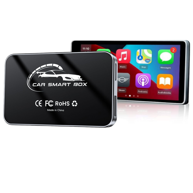 Plug and Play Car AI Box 2GB RAM 16GB ROM / 4GB RAM 32GB ROM, Wireless CarPlay Dongle for Factory CarPlay Cars