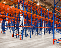 Étagère à palettes robuste sur mesure, revêtement poudré, fabrication directe, certifiée CE/ISO, qualité industrielle