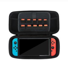 निर्माता पोर्टेबल हार्ड ईवा शैल पाउच कैरीइंग गेमिंग कंसोल स्विच कार्ड केस जिपर बैग सहायक उपकरण बाहर यात्रा के लिए - Product Image 6