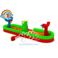 Baloncesto interactivo Bungee Jumping Challenge Inflable Bungee Jumping Running Sports Game Baloncesto inflable Carnaval