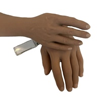 Prótesis de Brazo de Silicona Decorativa, Prótesis de Mano Artificial, Color Personalizado