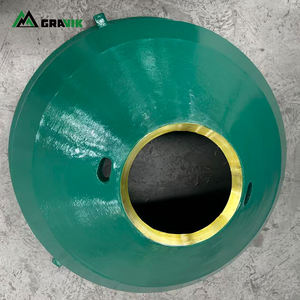 Pièces de concasseur à cône de haute qualité : Doublure de bol, manteau et concave pour GP200 GP300 <span class=keywords><strong>GP500</strong></span> - Product Image 1