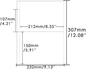 Carpeta Transparente Antideslumbrante, Protector de Hojas de Plástico PP para Papel A4, Partituras de Música y Piano - Product Image 2