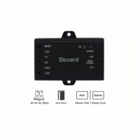 Controlador de Puerta Única, Mini Panel de Control de Acceso RFID, Control Remoto, Entrada Wiegand de 26 Bits, Compatible con Tarjeta Maestra