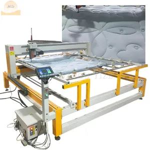 Computerized single needle head moved quilting machine price in China Quilting Sewing Mattress Making Machine