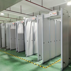 Portique de sécurité hôtelier Safeagle, détecteur de métaux à passage direct avec mesure de température, 6, 8, 18 ou 24 zones, modèle SE6006 - Product Image 4