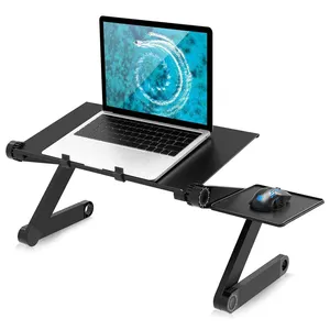 High Quality Portable Laptop Stand Foldable Aluminium Laptop Desk Adjustable Outdoor Portable Adjustable Computer Desk