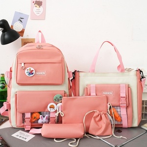 Mochila Kawaii de Estilo Coreano de Moda <span class=keywords><strong>2026</strong></span>, Mochila Escolar Económica de Gran Capacidad para Chicas Universitarias - Product Image 2