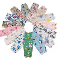 Children KF94 Fish Type 4-layer Disposable Face Mask Student Print Korean Cartoon Kid Mask KF94