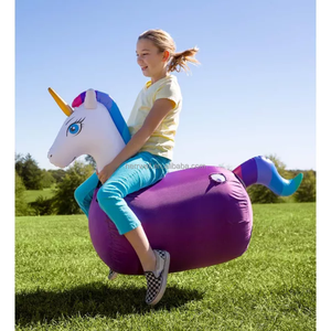 Jeu de course de chevaux gonflable Airtight Gonflable Riding Buncy Horse Promouvoir la compétition amusante et amicale - Product Image 2