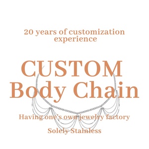 Cadena de Joyería Corporal de Lujo <span class=keywords><strong>para</strong></span> Mujer, Cadena Abdominal, Cinturón, Novedad 2026, Cadena Multicapa de Metal Plateado con Cuentas, Estilo Hip Hop - Product Image 2