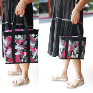 Sac isotherme camouflage de petite taille, portable, pour le stockage des aliments avec bloc de glace, pour pique-nique et utilisation en extérieur - Product Image 3
