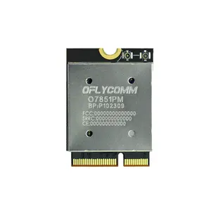 Qualcomm chip WCN7851 6Ghz wifi modüllerine dayanan QOGRISYS 5.8Gbps wifi 7 modülü