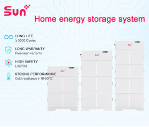 Batería Solar Doméstica SunPlus YRBHSS-15-E1 de 15.3 kWh |   Almacenamiento de Energía LiFePO4 |   IP65 |   Más de 5000 Ciclos |   De pie o para montar en la pared - Product Image 3