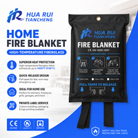 Couverture anti-feu pour cuisine domestique en tissu de fibre de verre, résistante à la chaleur, produit de sécurité d'urgence pour les distributeurs et les chaînes de magasins