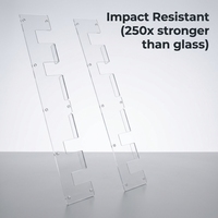 Pièces d'équipement électrique en polycarbonate sur mesure, usinage CNC, pliage, gravure, découpe, antistatique, résistant aux chocs, OEM