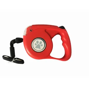 LED Lamp Dog Traction Rope Automatic Telescopic dog leash Pet Products