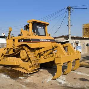 รถดันดินตีนตะขาบ CAT D7H รุ่น 22 ตัน แบบแห้ง ยี่ห้อ CAT สภาพสมบูรณ์ ใช้งานได้ดี พร้อมเครื่องยนต์ มอเตอร์ และปั๊ม - Product Image 5