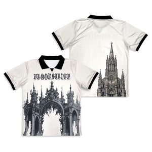 Camisetas de fútbol OEM sublimación personalizada bordado Logo diseño Vintage Retro fútbol Jersey - Product Image 2