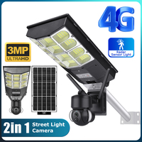 Caméra de sécurité routière solaire Sectec 6MP 4G/WiFi sans fil avec vision nocturne LED 10W, PTZ, carte SD, IP66, batterie, certifiée RoHS, 50000 heures