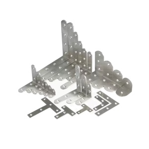 SS304 SS316 SS316L đồ nội thất phần cứng liên kết dày thẳng mảnh hình chữ L khung cố định mảnh thép không gỉ góc mã - Product Image 2