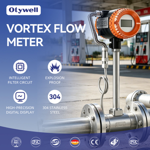 Medidor de Flujo de Aire Comprimido Digital, Medidor de Flujo Tipo Vortex para Medición de Nitrógeno, Oxígeno y CO2 - Product Image 5