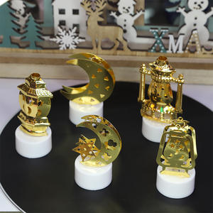 Décoration musulmane Ramadan Kareem 2024 Bougie LED Eid Mubarak pour la maison Eid Al-Fitr <span class=keywords><strong>Aid</strong></span> <span class=keywords><strong>Moubarak</strong></span> Decor Party Supplies - Product Image 5