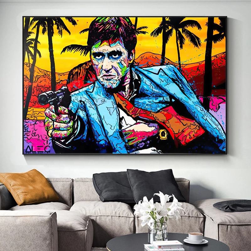 1art1 Franz Marc Poster Stampa Artistica Su Tela Volpi, 1913 Quadro Da Parete Sulla Barella - Foto 4