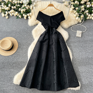 <span class=keywords><strong>Vestido</strong></span> Midi Casual Tipo Túnica Romana Primavera 2025 para <span class=keywords><strong>Mujer</strong></span>, con Parches y Encaje, Estilo Imperio - Product Image 2