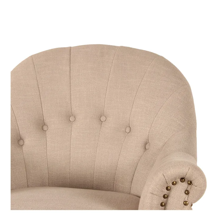 High Quality Hot Selling Wholesale Fabric Bedroom Soft Sitting Sofa Chair