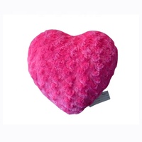 OEM Fauteuil pouf et coussins décoratifs doux et moelleux roses, en forme de cœur, pour la maison, la méditation et les couples