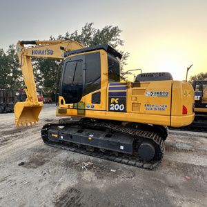 Komatsu รถขุดตีนตะขาบ PC200-8แบบดั้งเดิมอุปกรณ์สมบูรณ์แบบพร้อมปั๊มเครื่องยนต์เป็นส่วนประกอบหลัก - Product Image 1