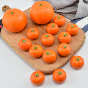 2024 Artificial Sugar Orange <b>Foam</b> Fruit <b>Model</b> Eco-friendly Multi-size for Christmas and Thanksgiving Home Decorations - Product Image 4