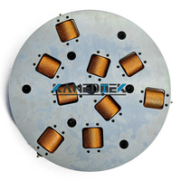 KANEOTEK-placas de martillo de diamante soldado al vacío, 18 pulgadas, 450mm, con 9 rodillos para mármol