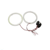 DC 12V Auto Round Styling LED Phares Décoratifs Accessoires De Lumière De Voiture Drl Lumières