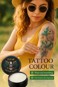 <span class=keywords><strong>Tatuaje</strong></span> Aftercare Tattoo Balm Heals Protege Nuevos Tatuajes 100% Crema Vegana Sin Petróleo - Product Image 3