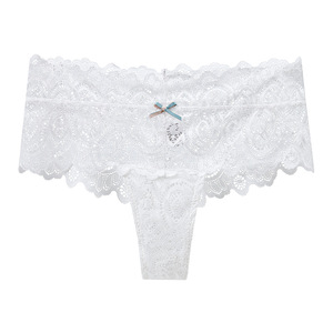 <strong>Seamless</strong> <strong>Underwear</strong> <strong>Women</strong> Pack Thongs for <strong>Women</strong> No Show Sexy Breathable Panties Ladies Lace Thong - Product Image 6