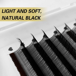 CoMango Comic Spire Extensions de cils naturelles légères, faux cils <span class=keywords><strong>Manga</strong></span> préfabriqués pour outil de maquillage - Product Image 2