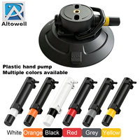 Ventouse en caoutchouc de 6 pouces avec pompe manuelle, base en silicone, qualité industrielle, pour montage sur toit de voiture ou verre, capacité de charge 70-90 kg