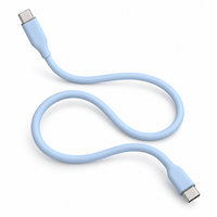 Câble de charge rapide USB C OEM 60W, Type-C vers Type-C, câble de données en silicone ultra souple pour ordinateur portable, tablette, téléphone, charge et synchronisation