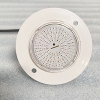 IP68 Ultraflache 6W LED-Schwimmbadbeleuchtung AC/DC 12V Neutralweiß 120° Abstrahlwinkel Fernbedienung 1,5M Gummikabel