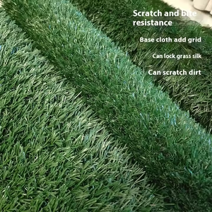 Erschwing liche Kunststoff-Hunde <span class=keywords><strong>training</strong></span> Toilette Einfacher Stil Rasen Urin Töpfchen Pad Becken Simulation Rasen für die Entsorgung von Haustier abfällen 2025 FE - Product Image 4