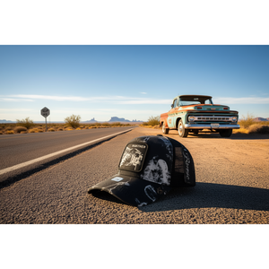 Cappello Trucker Benthe in Tessuto a Rete, Regolabile, 6 Pannelli, Casual, Traspirante, Impermeabile, con Ricamo Frontale, Primavera-Estate, Unisex per Adulti - Product Image 2