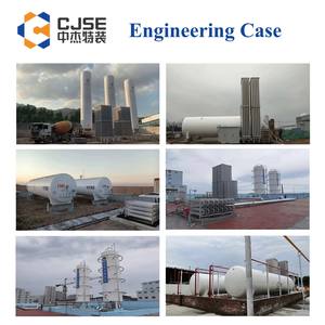 CJSE уникальный дизайн 100 Cbm <span class=keywords><strong>Lng</strong></span> резервуар для хранения жидкого резервуара для бензоколонки для продажи - Product Image 3